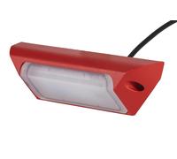 HELLA LED Faro de trabajo - FMS Base - 24V / 12V - 1200lm - atornillado - Fijación de dos puntos - Iluminación superficie - Cable: 500mm - Conector: extremos de cable abiertos - 1GB 996 098-301