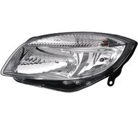 Faro derecha H4 1ED 247 025-221 HELLA para SKODA ROOMSTER FABIA II