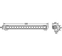 Hella Foco Lámpara Centro Derecho O/S Izquierdo N/S LED 24V 12V (1FJ 958 130-301