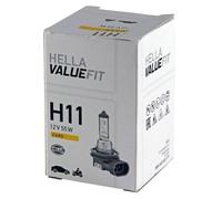 HELLA H11 Lámpara Faro de Carretera 55W 3200K Luz Alta Halógena 8GH 242 632-171