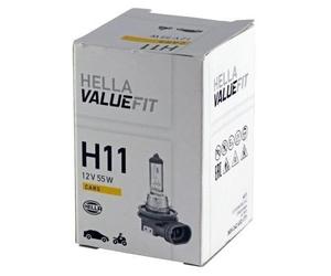 HELLA H11 Lámpara Faro de Carretera 55W 3200K Luz Alta Halógena 8GH 242 632-171