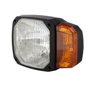 HELLA Halógena Faro principal - C310 - 12V - amarillo - Conector: Conector DEUTSCH - izquierda - 1LA 328 450-031