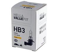 HELLA HB3 Lámpara Faro de Carretera 60W Luz Alta Halógena 8GH 242 632-181 Compatible con VW Phaeton 3D1, 3D2, 3D3, 3D4, 3D6, 3D7, 3D8, 3D9, MERCEDES-BENZ Clase C Sedán W203 Clase C Coupé CL203, OPEL
