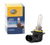 HELLA HIR2 Lámpara faro de carretera 12V 55W 4000K PX22d Luz Alta Halógena