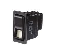 HELLA Interruptor - Accionamiento por tecla basculante - Var. equipamiento: I->0<-II - Número de conexiones: 5 - 6GM 004 570-211