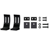 HELLA Juego de soporte, faro adicional - Black Magic Tough Double row Lightbar - Kit - 8HG 358 176-381