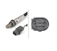 HELLA Lambdasonde 6PA 009 166-811 6 Pines Anterior/Posterior 600 mm O2