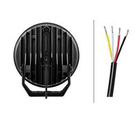 HELLA Lámparas Auxiliares LED Faro Redondo Negro 9" OEM 1FJ 357 199-061