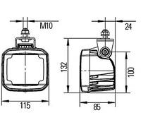 HELLA LED Faro de trabajo - Ultra Beam - 12V / 24V - 2200lm