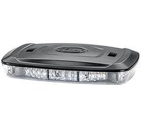 HELLA LED Luz de aviso - Micro Lightbar - 12V / 24V - amarillo - Sujeción por magneto - Cable: 2500mm - montaje exterior - 2RL 014 566-121
