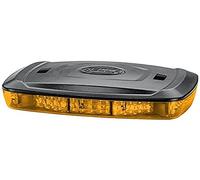 HELLA LED Luz de aviso - Micro Lightbar - 12V / 24V - amarillo - Sujeción por magneto - Cable: 2500mm - montaje exterior - 2RL 014 566-321
