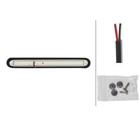 HELLA LED-Luz de aviso - Strip Lamp - rojo - atornillado - Cable: 2500mm