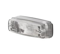 HELLA Luces de posición - Halógena - 12V / 24V - montaje exterior/atornillado - Color de tulipa: transparente - izquierda/derecha - Cant.: 1 - 2PF 997 027-011