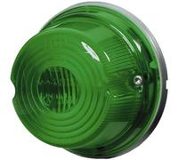 HELLA Luces de posición - Halógena - 24V / 12V - montaje exterior/atornillado - ECE/sin ECE - Color de tulipa: verde - izquierda/derecha - Cant, : 108 - 2PF 001 259-677