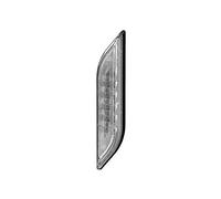 HELLA Luces de posición - Shapeline Style - LED - 12V / 24V - slim - pegado/montaje exterior - SAE/ADR/GGVS - Color de tulipa: transparente - Conector: AMP - Delante, derecha - 2PF 013 326-041