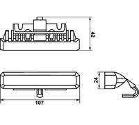 HELLA Luz de aviso, de destellos (Ref: 2XD 012 160-811)
