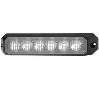 HELLA 2XD 012 160-871 LED-Luz de aviso, de destellos - BST - 12/24V - blanco - Conexión roscada/montaje exterior - Cable: 150mm - Conector: extremos de cable abiertos - Juego