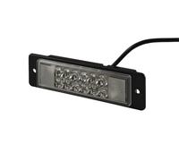 HELLA 2XD 008 997-201 LED-Luz de aviso, de destellos - WL-LED - 12V - azul - Montaje/Conexión roscada - Cable: 800mm - Conector: extremos de cable abiertos - posterior