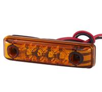 HELLA Luz de delimitación lateral 2PS 357 010-101 izquierda derecha 65 16 11