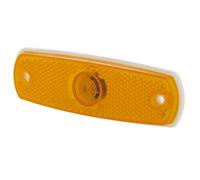 HELLA Luz de delimitación lateral - Halógena - 12V - Conexión roscada/Montaje - CCC/SAE/ADR/GGVS - Color de tulipa: amarillo - derecha/izquierda - Cant.: 1 - 2PS 962 964-031
