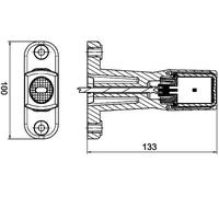 HELLA Luz de gálibo (Ref: 2XS 011 768-031)