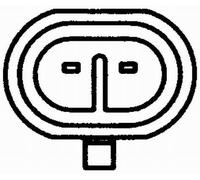 HELLA Luz de gálibo (Ref: 2XS 205 020-121)