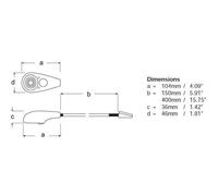 HELLA Luz De Lectura Interior Lámpara De Techo LED 12V 24V (2JA 343 720-521)