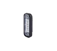 Hella Luz De Matrícula Superior 12 V LED 4 Diodos Glasklar Con Marco