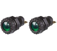 HELLA Luz testigo - Halógena - 12V / 24V - atornillado - 2AA 008 594-021 (Paquete de 2)
