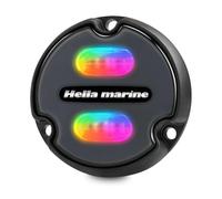 HELLA Marine Apelo A1 Luz subacuática Carcasa de plástico 1800 lúmenes RGB - Lente Blanca 2LT 016 146-001