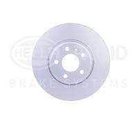 HELLA PAGID 2X Disco De Freno Delante Ø314 Mm Ventilado Para Audi A4 Avant 8K5