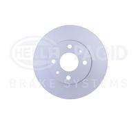 HELLA PAGID 2x Disco Freno Trasero Ø251 MM para Fiat Bravo II 198 1.4 T-Jet 198_