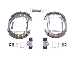 HELLA PAGID 8DB 355 005-241 Juego de zapatas de frenos R1315 por ej. AUDI / SEAT / VOLKSWAGEN