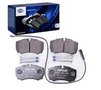 HELLA PAGID 8DB 355 005-421 Juego de pastillas de freno C4076 Espesor 20.3mm Sistema de frenos Brembo con contacto avisador de desgaste por ej. FORD