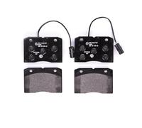 HELLA PAGID 8DB 355 005-481 Juego de pastillas de freno C6006 Espesor 18.3mm Sistema de frenos Brembo 1x52 con contacto de aviso de desgaste incorporado por ej. ALFA ROMEO / IVECO