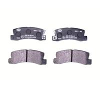 HELLA PAGID 8DB 355 006-431 Juego de pastillas de freno T0393 Espesor 15.5mm Sistema de frenos Akebono con avisador acústico de desgaste por ej. HOLDEN / LEXUS / TOYOTA