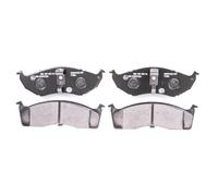 HELLA PAGID 8DB 355 007-941 Juego de pastillas de freno T1100 Sistema de frenos Kelsey-Hayes no preparado para indicador de desgaste por ej. CHRYSLER / DODGE / PLYMOUTH