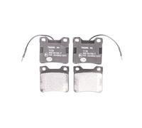 HELLA PAGID 8DB 355 008-171 Juego de pastillas de freno T1125 Espesor 16.9mm Sistema de frenos Teves con contacto de aviso de desgaste incorporado por ej. MERCEDES-BENZ / PEUGEOT