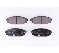 HELLA PAGID 8DB 355 009-961 Juego de pastillas de freno T1304 Espesor 17mm Sistema de frenos Sumitomo con avisador acústico de desgaste por ej. HYUNDAI / MITSUBISHI
