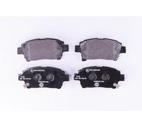 HELLA PAGID 8DB 355 010-901 Juego de pastillas de freno T1404 Espesor 16.6mm Sistema de frenos Akebono con avisador acústico de desgaste por ej. BYD / GEELY / TOYOTA