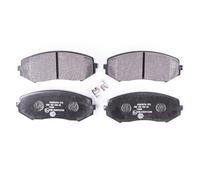 HELLA PAGID 8DB 355 012-351 Juego de pastillas de freno T1600 Espesor 17mm Sistema de frenos Tokico con avisador acústico de desgaste por ej. SUZUKI