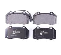 HELLA PAGID 8DB 355 014-061 Juego de pastillas de freno T1786 Espesor 15.3mm Sistema de frenos Brembo con contacto de aviso de desgaste incorporado por ej. ABARTH / ALFA ROMEO / FIAT