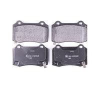 HELLA PAGID 8DB 355 014-211 Juego de pastillas de freno T1804 Espesor 15.2mm Sistema de frenos Brembo con avisador acústico de desgaste por ej. CHEVROLET / CHRYSLER / DODGE / JEEP