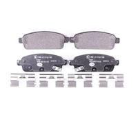 HELLA PAGID 8DB 355 015-221 Juego de pastillas de freno T1957 Espesor 16.4mm Sistema de frenos TRW con avisador acústico de desgaste por ej. BUICK / CHEVROLET / HOLDEN / OPEL