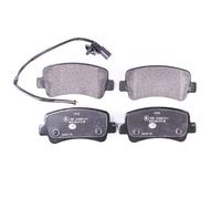 HELLA PAGID 8DB 355 015-301 Juego de pastillas de freno T1970 Espesor 18.1mm Sistema de frenos Brembo con contacto de aviso de desgaste incorporado por ej. NISSAN / OPEL / RENAULT