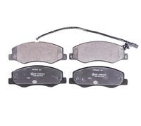 HELLA PAGID 8DB 355 015-311 Juego de pastillas de freno T1971 Espesor 18mm Sistema de frenos Brembo con contacto de aviso de desgaste incorporado por ej. NISSAN / OPEL / RENAULT / VAUXHALL