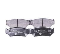 HELLA PAGID 8DB 355 016-911 Juego de pastillas de freno T3081 Espesor 15.4mm Sistema de frenos Akebono con avisador acústico de desgaste por ej. CHEVROLET / SUZUKI