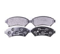 HELLA PAGID 8DB 355 016-951 Juego de pastillas de freno T3086 Espesor 18mm Sistema de frenos Wagner con avisador acústico de desgaste por ej. BUICK / CADILLAC / CHEVROLET / MEGA