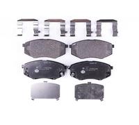 HELLA PAGID 8DB 355 019-791 Juego de pastillas de freno T2167 Espesor 17.7mm con avisador acústico de desgaste por ej. HYUNDAI / KIA