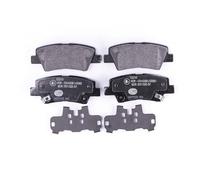 HELLA PAGID 8DB 355 020-371 Juego de pastillas de freno T2210 Espesor 15.7mm Sistema de frenos Akebono con avisador acústico de desgaste por ej. HYUNDAI / KIA / SSANGYONG